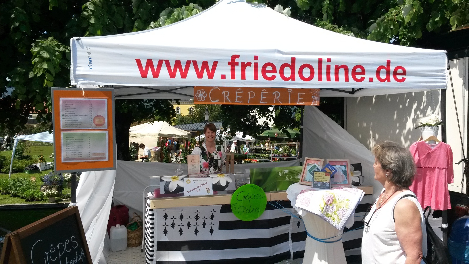 Friedoline-Stand Mai 2014 in Tegernsee